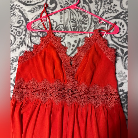 Lulu’s red jumpsuit, XL - Picture 1 of 5